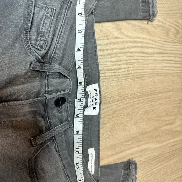 FRAME Le Skinny De Jeanne Grey Jeans - Picture 3 of 8